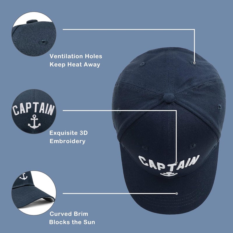 singwe Outdoor Hat Captain Hats Hunting Hat Biggfoot Hat Mountain Baseball Cap Sailing Trucker Hat for Men Women - Image 5